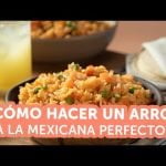 Receta de arroz mexicano