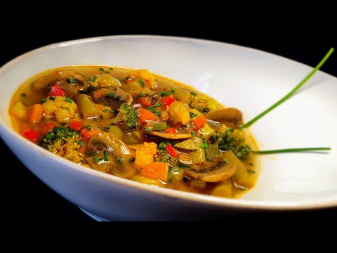 Receta de sopa curry