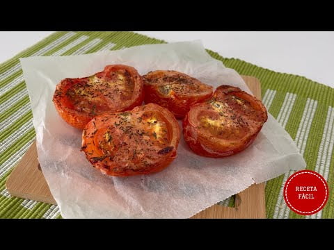 Receta de tomate asado en freidora de aire