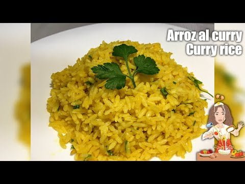 Receta de arroz curry