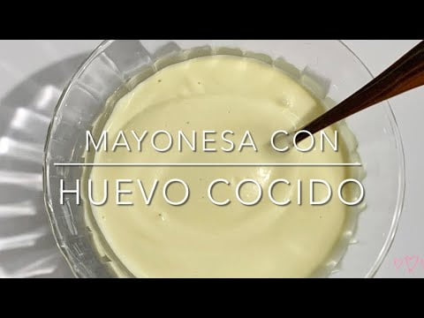 Receta de sopa de huevo con mayonesa