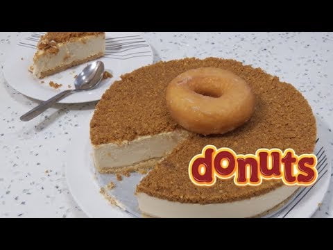 Receta de tarta de donuts casera