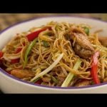 Receta de noodles asiática