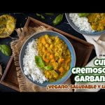 Receta de curry vegano con leche de coco