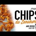 Receta de chips zanahoria airfryer