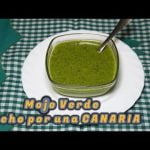 Receta de salsa mojo verde