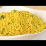 Receta de arroz amarillo canario