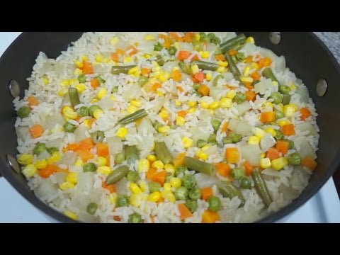 Receta de arroz con mantequilla