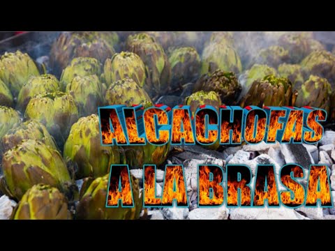 Receta de alcachofas a la barbacoa