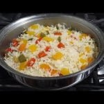 Receta de arroz con pimientos rojos
