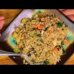 Receta de arroz frito vegano