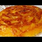 Receta de tarta de manzana con maicena en sartén