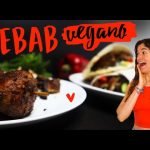 Receta de kebab vegano