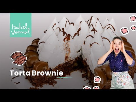 Receta de tarta de brownie