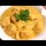Receta de pollo al curry sin nata ni leche de coco