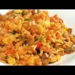 Receta de arroz vegetariano