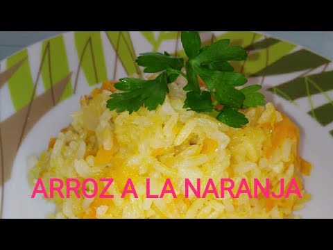 Receta de arroz con naranja