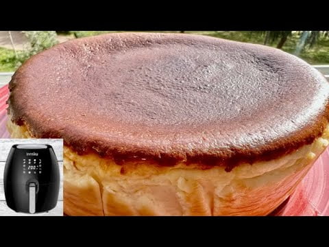 Receta de tarta de queso japonesa en freidora de aire