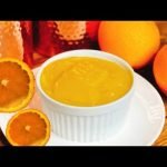Receta de crema de naranja sin huevo