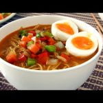 Receta de sopa china verduras