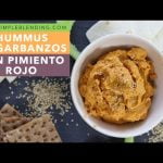 Receta de hummus pimiento