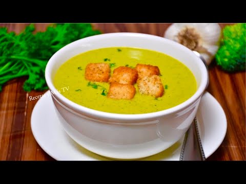 Receta de sopa de brócoli y patata