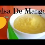 Receta de salsa de mango ensalada