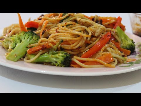 Receta de spaghetti con verduras