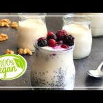 Receta de yogur vegetal sin soja