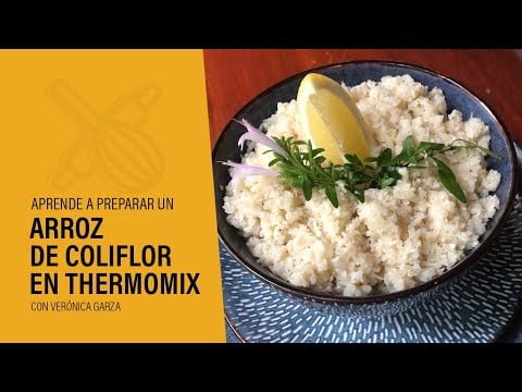 Receta de arroz coliflor thermomix