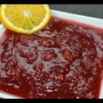 Receta de salsa de arandanos para carnes rojas