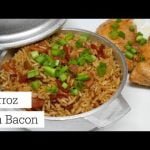 Receta de arroz con cebolla y bacon