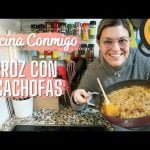 Receta de arroz alcachofas