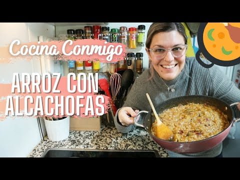 Receta de arroz alcachofas