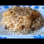 Receta de arroz con salsa de setas